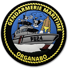 Ecusson PVC Gendarmerie maritime - ORGANOBO - JIMBO Ecussons, Fabrication  sur mesure d'écusson brodé à coudre, thermocollant ou velcro